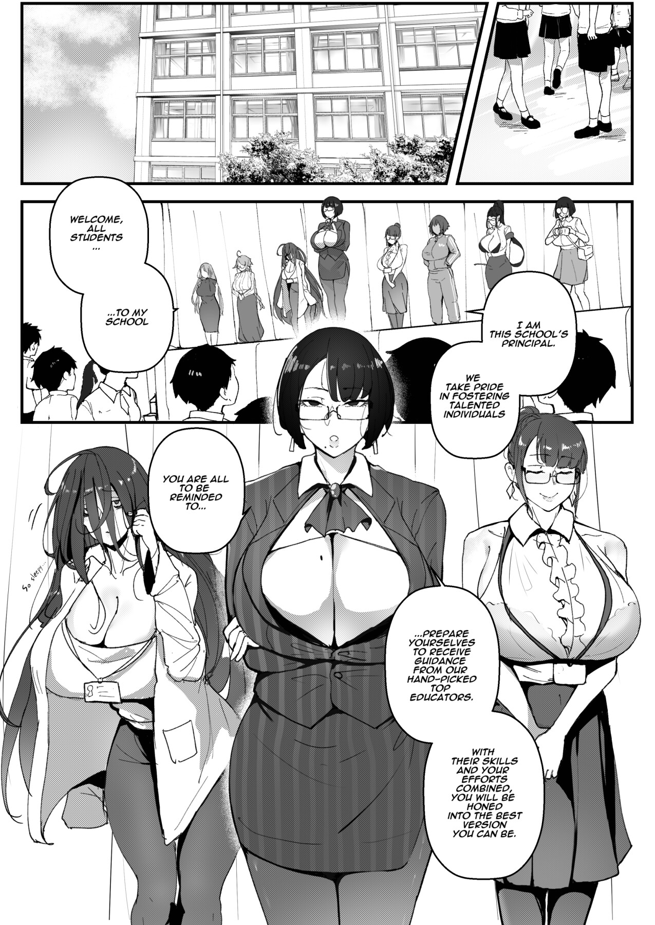 Hentai Manga Comic-Good Teachers 2-Read-3